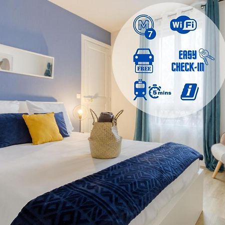 Metro 7 - Gare C - Parking Private- Easy Check-In Apartment Ivry-sur-Seine Luaran gambar